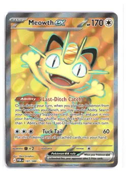 Meowth EX 107/088 - Pokemon ME03: Perfect Order Ultra Rare - Image 1