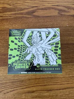 Pokemon Center Mega Evolution Perfect Order Elite Trainer Box Collectors Edition - Image 1