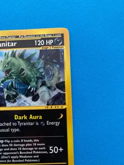 Tyranitar 66/165 Expedition Pokemon Card 2002 WOTC e-Reader Rare LP NM - Image 5