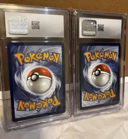Pokemon CGC Lot of Team Rocket’s Orbeetle 198/182 CGC 10 + Toxtricity 215 CGC 10 - Image 2