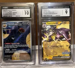 Pokemon CGC Lot of Team Rocket’s Orbeetle 198/182 CGC 10 + Toxtricity 215 CGC 10 - Image 3