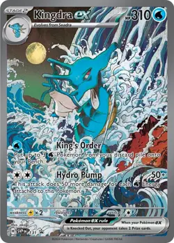 Pokemon 2024 Black Star Promo SVP Kingdra ex #131 Special Illus. CGC 9.5 🌊👑 - Image 3