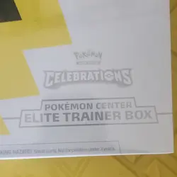 Pokemon Celebrations Elite Trainer Box Pokemon Center Pikachu Greninja - Image 2