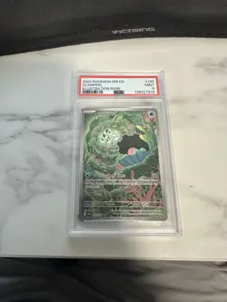 2025 Pokemon TCG Destined Rivals #195 Clamperl Illustration Rare PSA 9 - Image 1