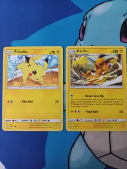 Pikachu 54/214 + Raichu 55/214 - Pokemon Unbroken Bonds, English - Image 1