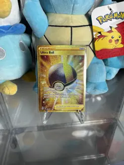 Pokemon TCG: Ultra Ball (Secret Rare) 186/172 Swsh09: Brilliant Stars - NM - Image 1