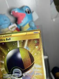 Pokemon TCG: Ultra Ball (Secret Rare) 186/172 Swsh09: Brilliant Stars - NM - Image 4
