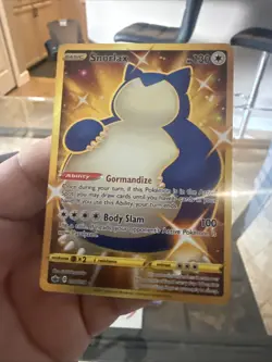 Pokemon TCG Snorlax 224/198 Chilling Reign Gold Secret Rare Holo Shiny Nm/M - Image 1