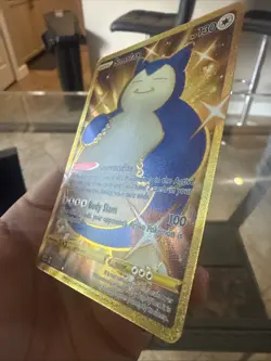 Pokemon TCG Snorlax 224/198 Chilling Reign Gold Secret Rare Holo Shiny Nm/M - Image 2