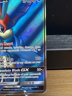 Pokemon TCG Keldeo GX (Full Art) 219/236 Sm - Unified Minds Holo Rare 2019 NM - Image 5