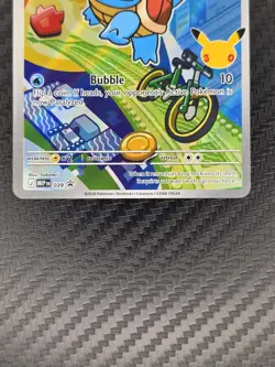 Squirtle 039 Promo Holo First Partner Illustration Kanto Pokemon TCG NM+ - Image 4