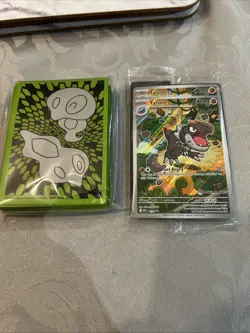 Perfect Order Pokemon Centre Stamped Promo Sealed Tyrunt & Pack Of Sleeves - Image 2