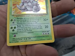 Pokemon TCG Nidoking Base Set 11/102 Holo 1999-2000 Wizards Base Set... - Image 2