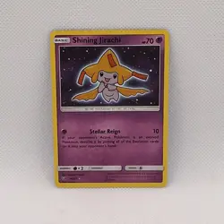 Shining Jirachi 42/73 Rare Shining Shining Legends Pokemon NM - Image 1