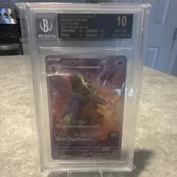 Pokemon Tyranitar 079 Clay Burst AR Japanese 2023 BGS Black Pristine 10 - Image 1