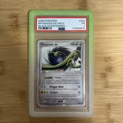 2006 POKEMON BLACK STAR PROMOS #039 RAYQUAZA EX-HOLO PSA 1 - Image 1