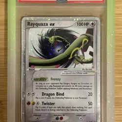 2006 POKEMON BLACK STAR PROMOS #039 RAYQUAZA EX-HOLO PSA 1 - Image 2