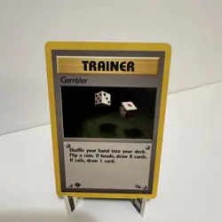 Pokemon Gambler 60/62 Fossil Common Regular 1st Edition 1999 English - Image 1