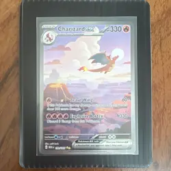 Pokemon TCG Charizard ex Special Illustration Rare Holo 151 199/165 HP 330 - Image 1