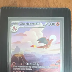 Pokemon TCG Charizard ex Special Illustration Rare Holo 151 199/165 HP 330 - Image 2