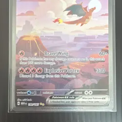 Pokemon TCG Charizard ex Special Illustration Rare Holo 151 199/165 HP 330 - Image 3
