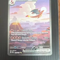 Pokemon TCG Charizard ex Special Illustration Rare Holo 151 199/165 HP 330 - Image 4