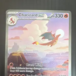 Pokemon TCG Charizard ex Special Illustration Rare Holo 151 199/165 HP 330 - Image 5
