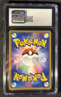 Pokemon Raichu 113/128 1st Edition Holo Japanese Base Expansion Pack CGC 8.5 - Image 2