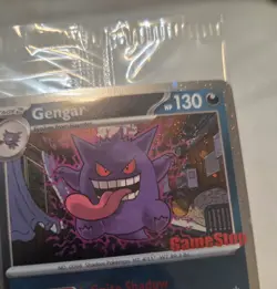 Double Swirl Gengar 050/088 Gamestop STAMPED Perfect Order PROMO SEALED!!! - Image 2