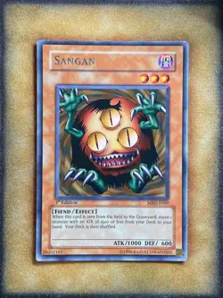 Yugioh Sangan MRD-E069 Rare 1st Ed EURO LP - Image 1