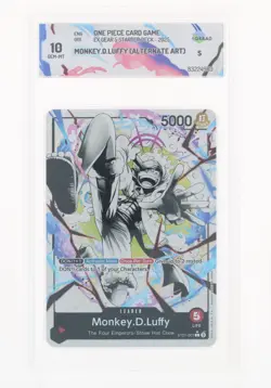 One Piece Card Game - Monkey.D.Luffy - ST21-001 - GRAAD 10 ENG 2025 - Image 1