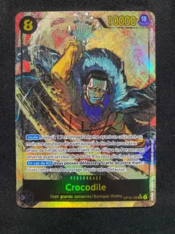 Crocodile OP14-120 SEC ALT secrete parallele - Carte One Piece - VF - NM 🇫🇷 - Image 1