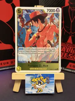 Carte One Piece PORTGAS D. ACE R PRB02-018 THE BEST VOL.2 Neuve FR - Image 1