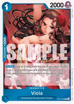One Piece TCG - [OP15-040] - Viola Adventure on Kami's Island - Image 1