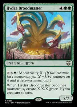 x1 Hydra Broodmaster R MTG Commander: Modern Horizons 3 M/NM, English - Image 1