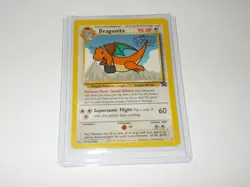 DRAGONITE #5 BLACK STAR PROMO POKEMON CARD WOTC THE FIRST MOVIE 1999 VINTAGE VTG - Image 1
