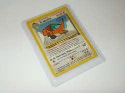 DRAGONITE #5 BLACK STAR PROMO POKEMON CARD WOTC THE FIRST MOVIE 1999 VINTAGE VTG - Image 3