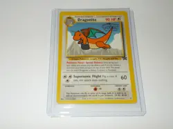 DRAGONITE #5 BLACK STAR PROMO POKEMON CARD WOTC THE FIRST MOVIE 1999 VINTAGE VTG - Image 5
