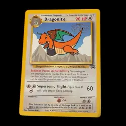 Pokemon Dragonite 5 WOTC Black Star Movie Promo Card Number 5 1999 Vintage - Image 2