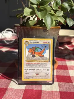 Pokemon TCG Dragonite #5 Black Star Promo WB the First Movie Stamped Card - Image 1