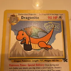 Pokemon TCG Dragonite #5 Black Star Promo WB the First Movie Stamped Card - Image 2