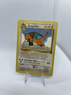 Pokemon Dragonite TCG Black Star Promo #5 Rare Card First Movie Edition LP 1999 - Image 1