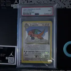 Pokemon Dragonite 1999 Game Movie Promo #5 PSA 9 Promo Trading Card - Image 1