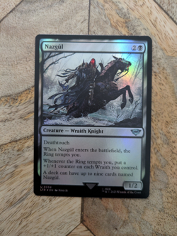 Foil Nazgul 334 MTG The Lord of the Rings Magic the Gathering Unplayed Uncommon - Image 1