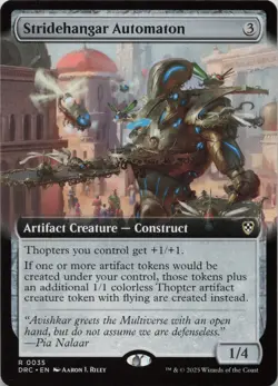 Stridehangar Automaton (Extended Art) R Commander: Aetherdrift 35 LP-NM - Image 1