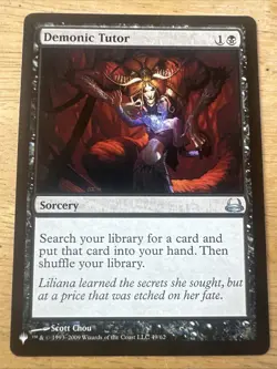 Magic the Gathering The List Reprints Demonic Tutor NM-Mint English - Image 1