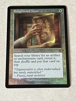 Enlightened Tutor (Retro Frame) Dominaria Remastered Foil - Image 1