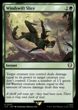 Windswift Slice R Commander: The Lord of the Rings: Tales of Middle-earth 45 NM - Image 1