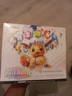 Pokemon Center ETB SV8.5 Prismatic Evolutions EV08.5 Evolutions Prismatiques New - Image 1