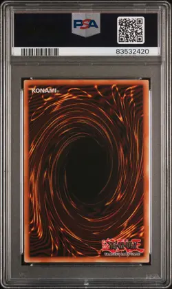 2023 Yugioh Red-Eyes Black Dragon TN23-EN003 Quarter Century Secret Rare PSA 10 - Image 2